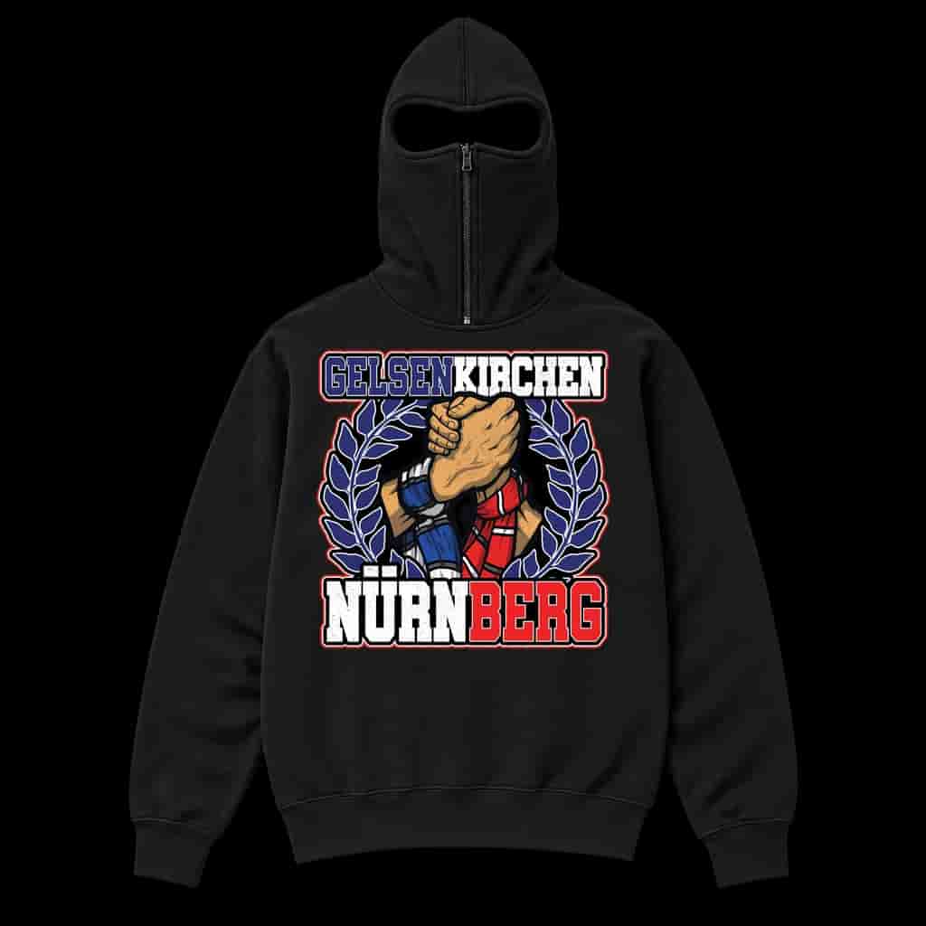 Gelsenkirchen X Nürnberg Ninja Hoodie
