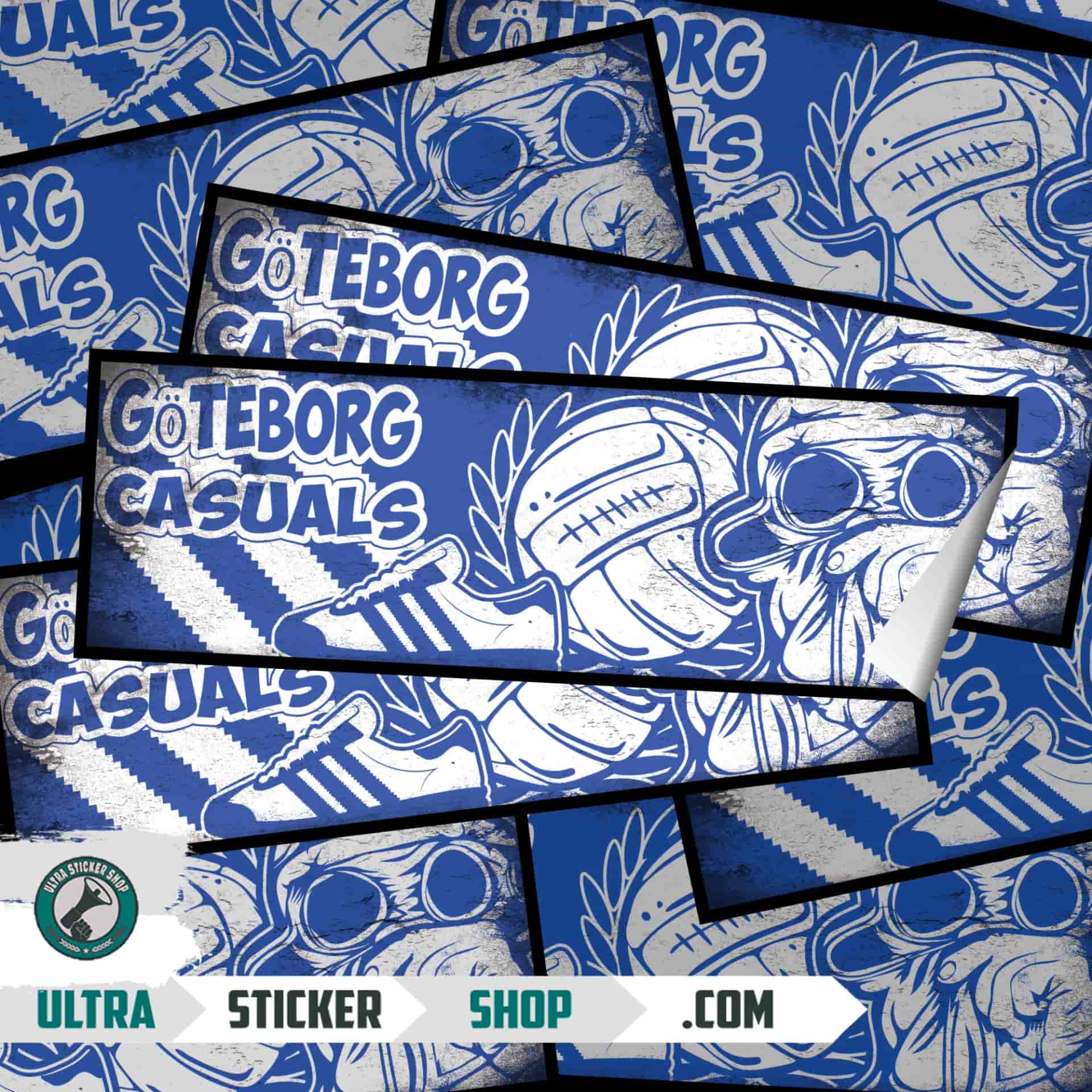 Göteborg casuals Autocolante