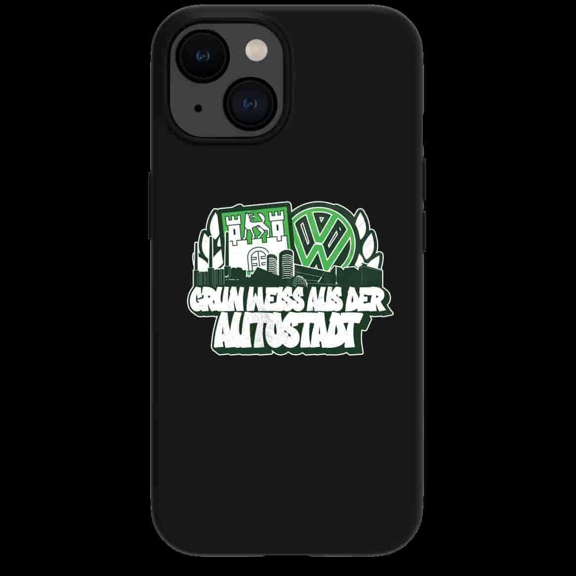 Grün weiss aus der autostadt Iphone Cover