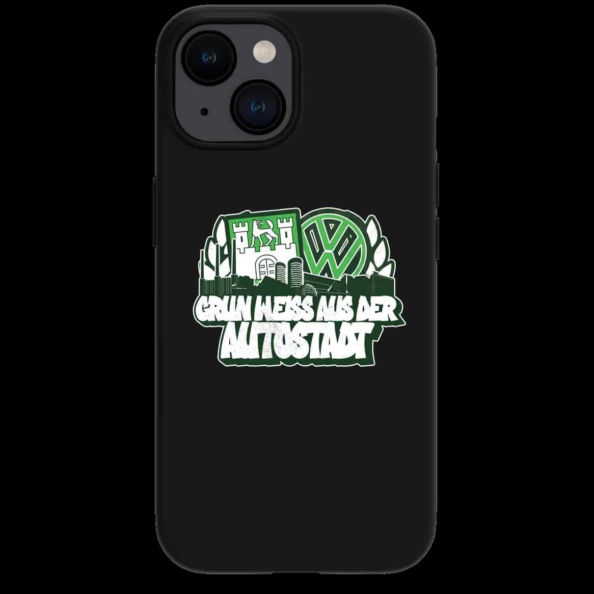 Grün weiss aus der autostadt Iphone Cover