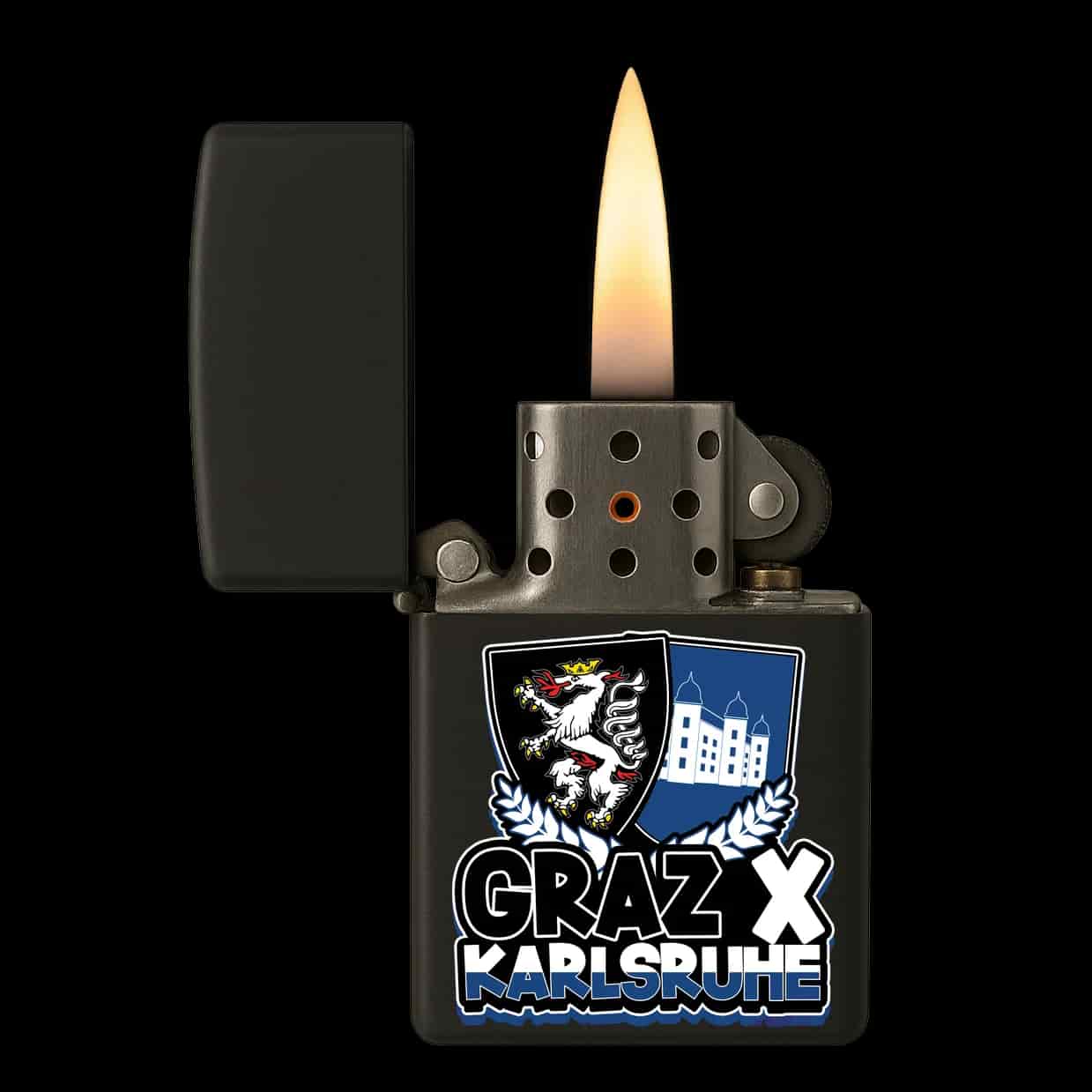 Graz X Karlsruhe Feuerzeug