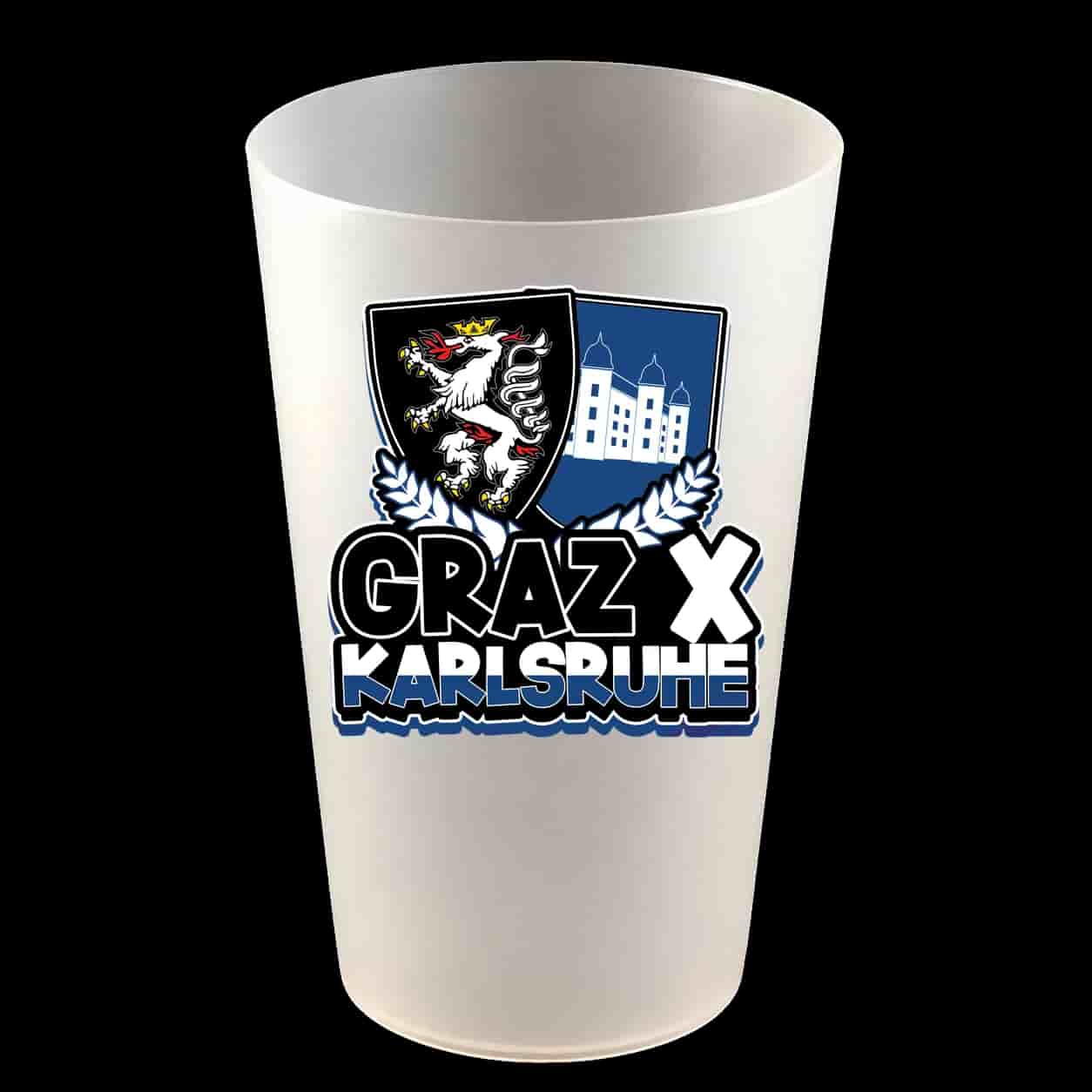Graz X Karlsruhe Hartbecher