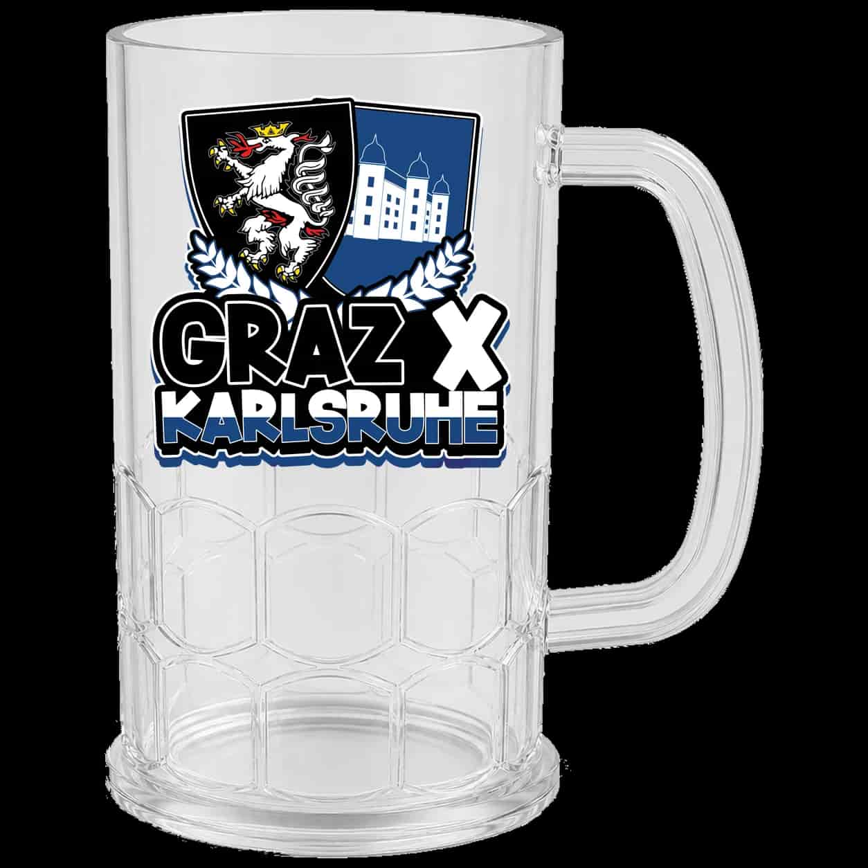Graz X Karlsruhe Bierkrug