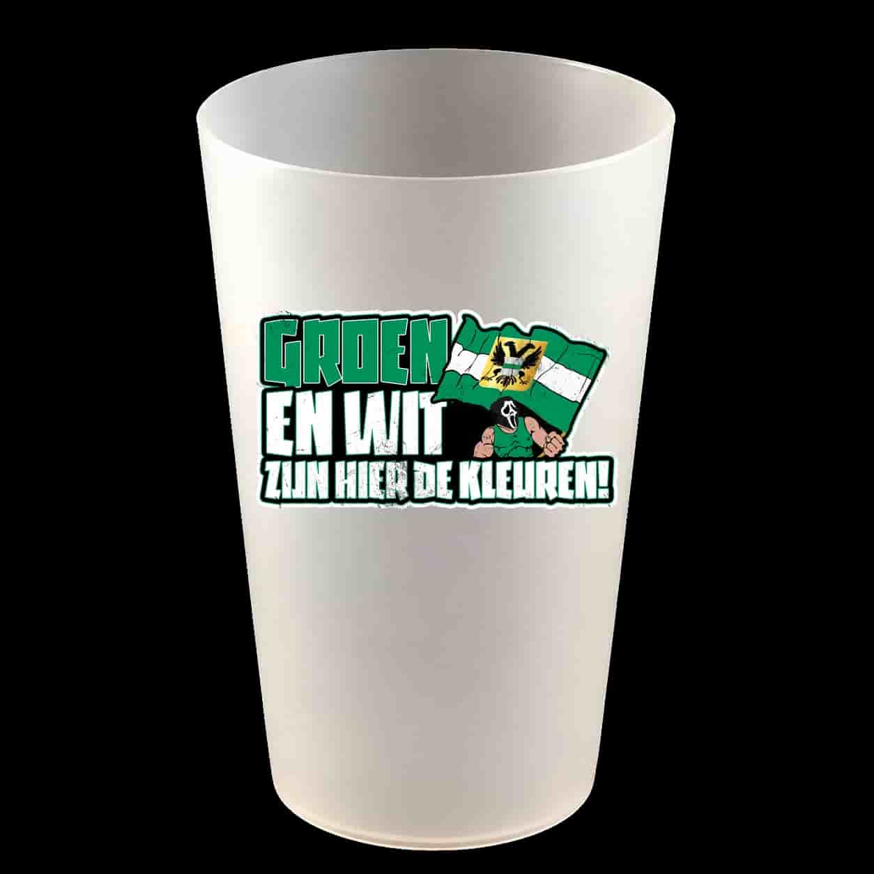 Groen en wit zijn hier de kleuren Tvrdý pohár