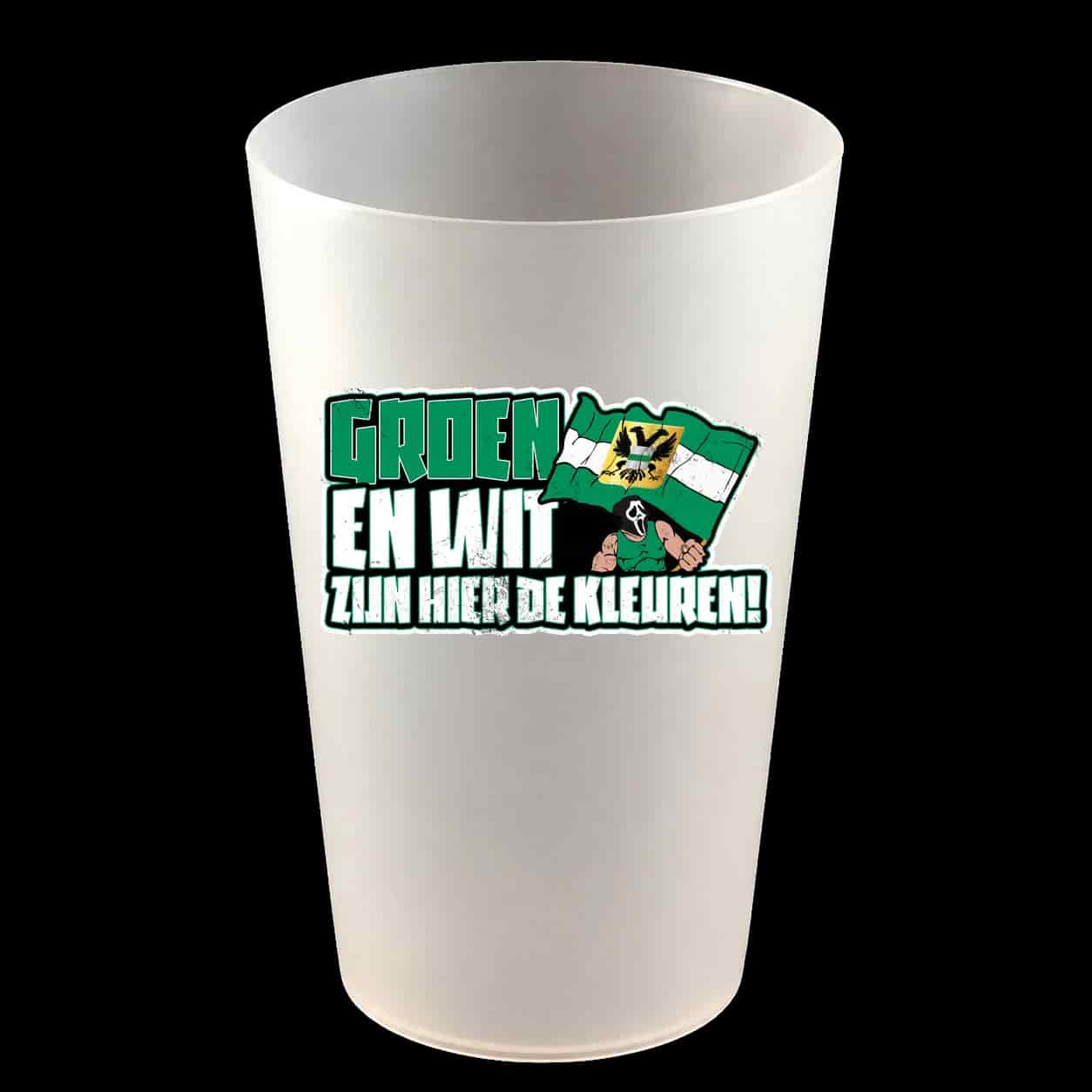 Groen en wit zijn hier de kleuren Tvrdý pohár