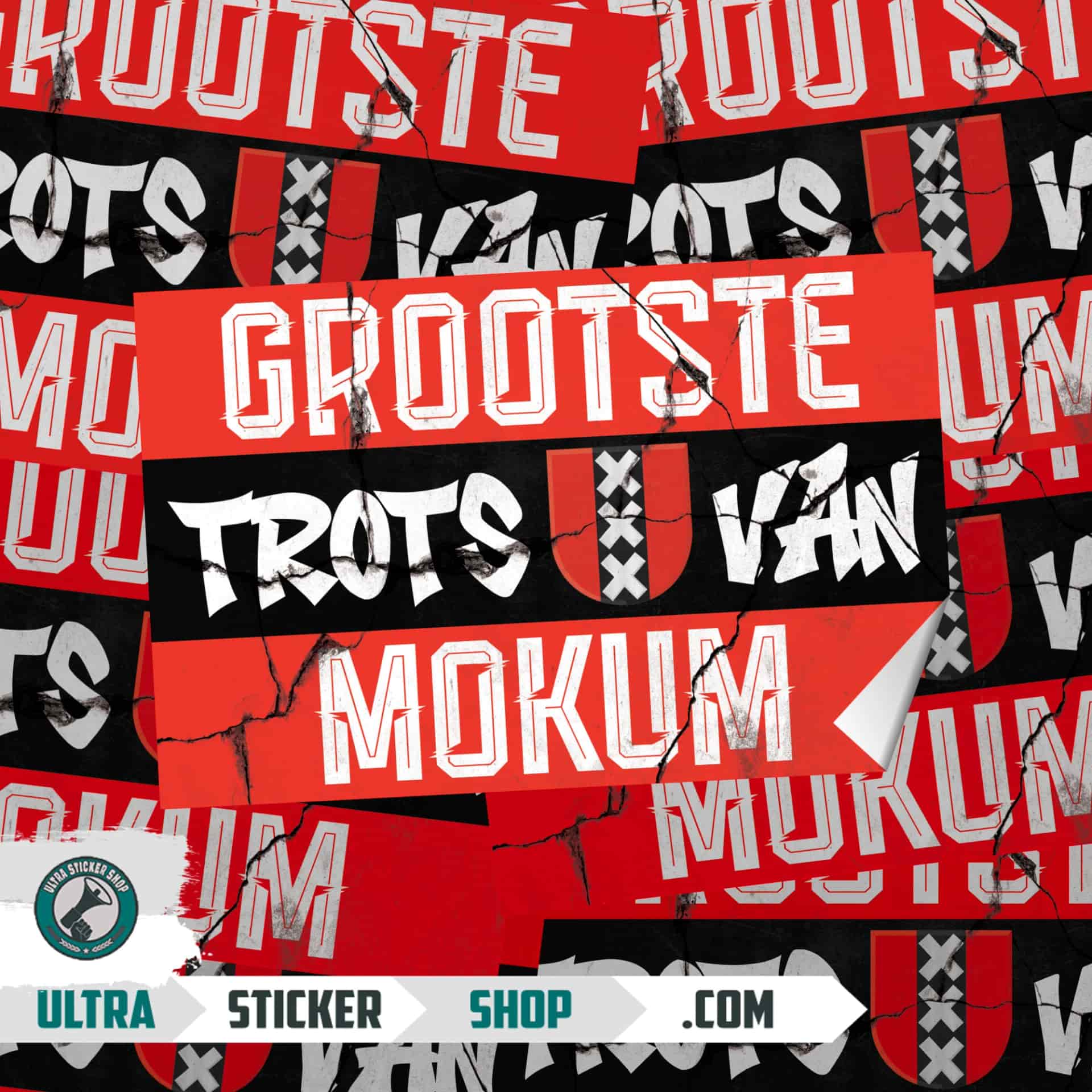 Grootste trots van Mokum Stickers