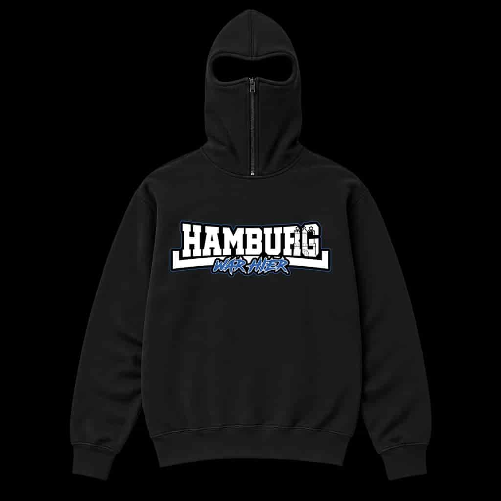 Hamburg war hier Ninja Hoodie