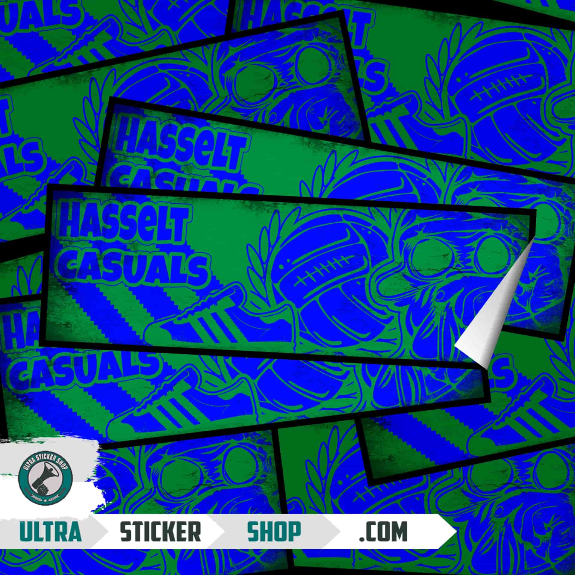Hasselt casuals Stickers