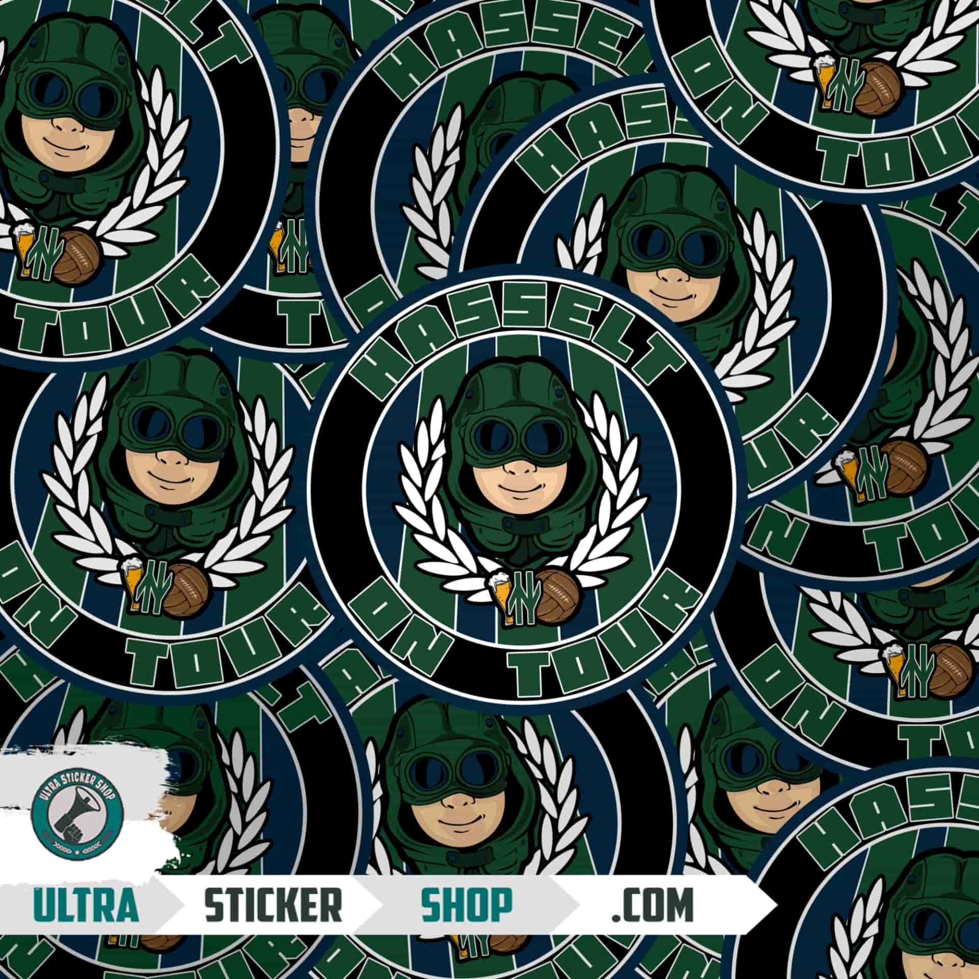 Hasselt on tour Stickers