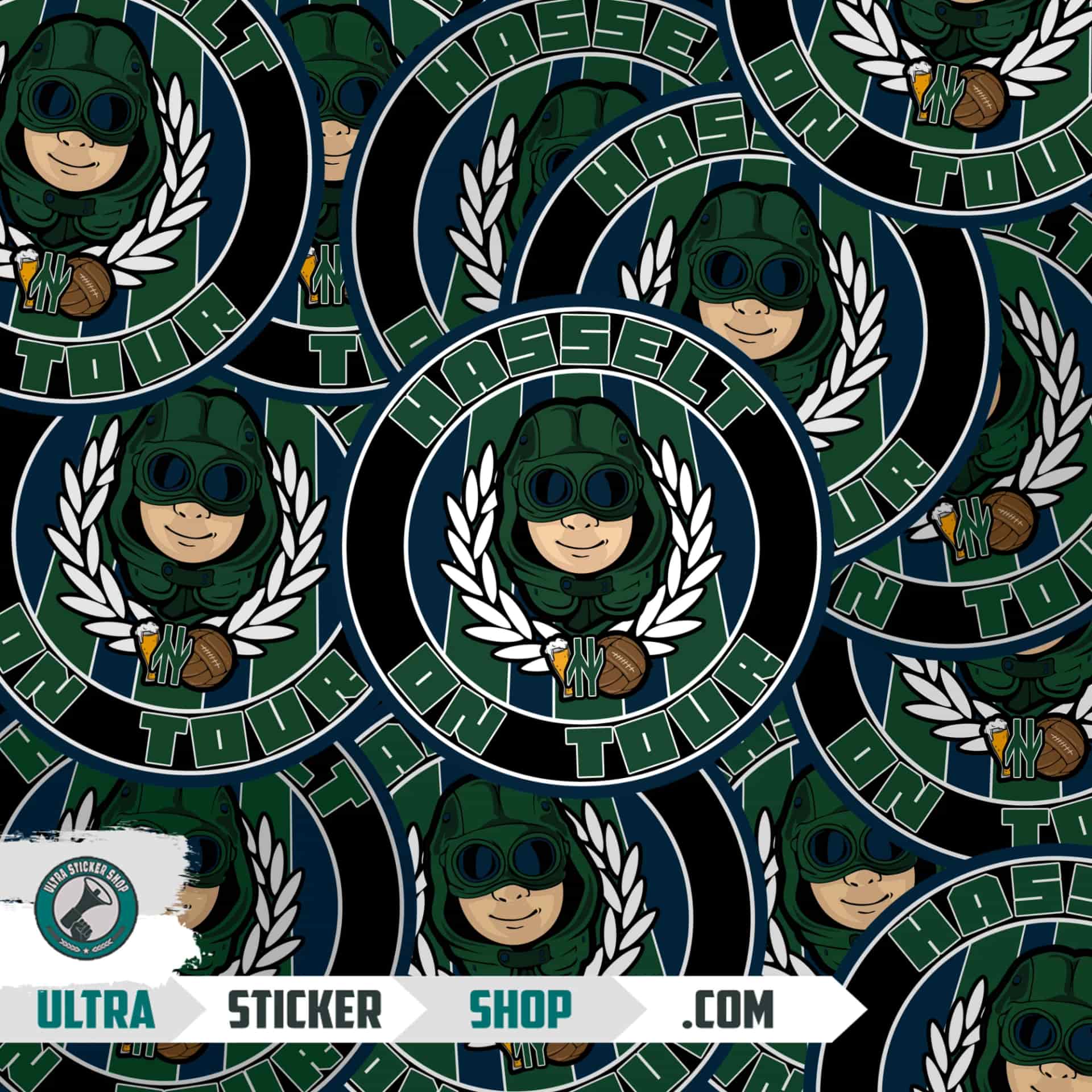 Hasselt on tour Stickers