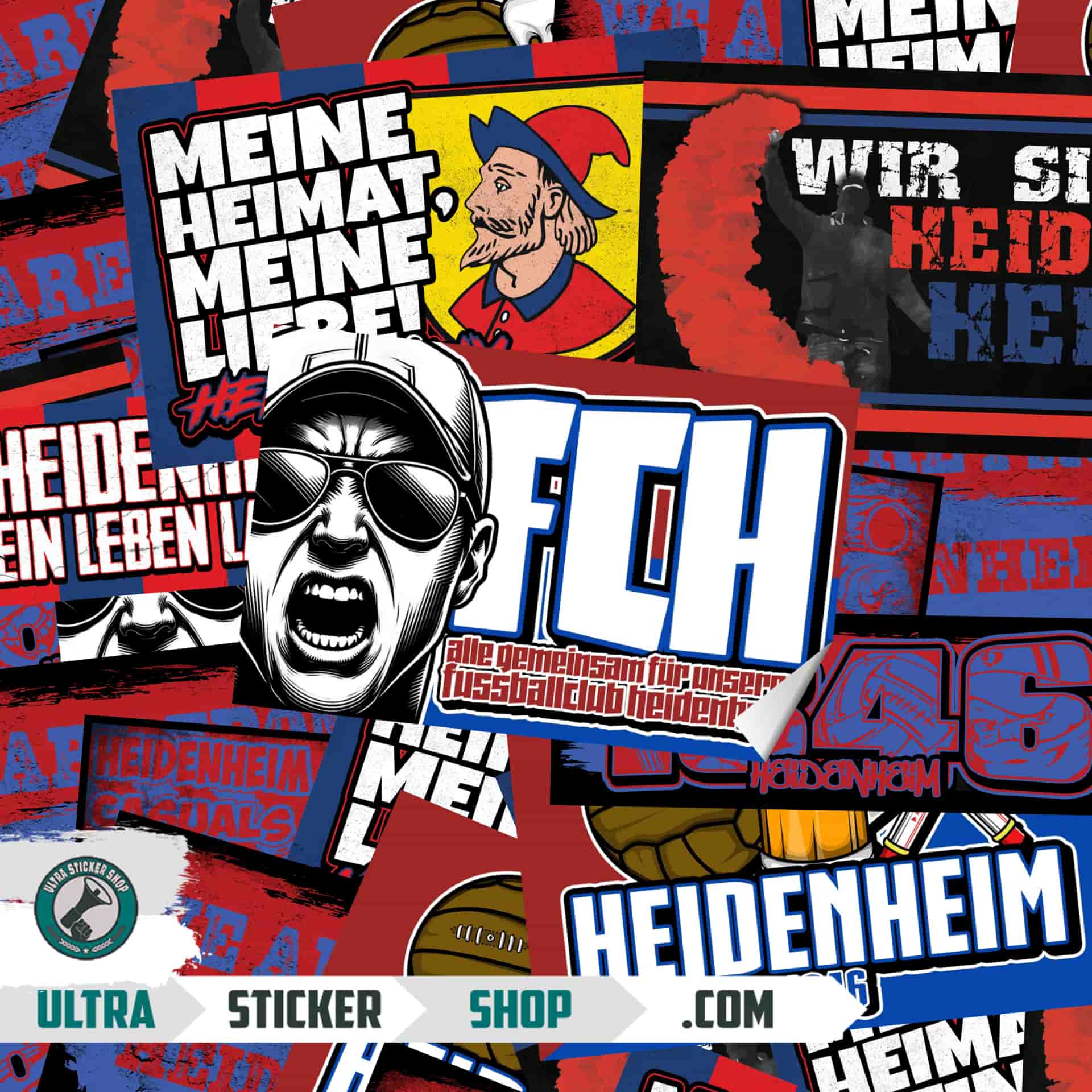 Heidenheim Klistermærke-Mix