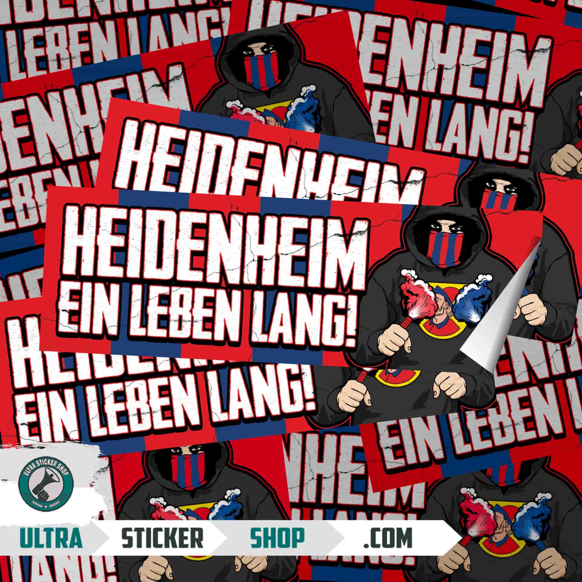 Heidenheim ein leben lang Klistermærker