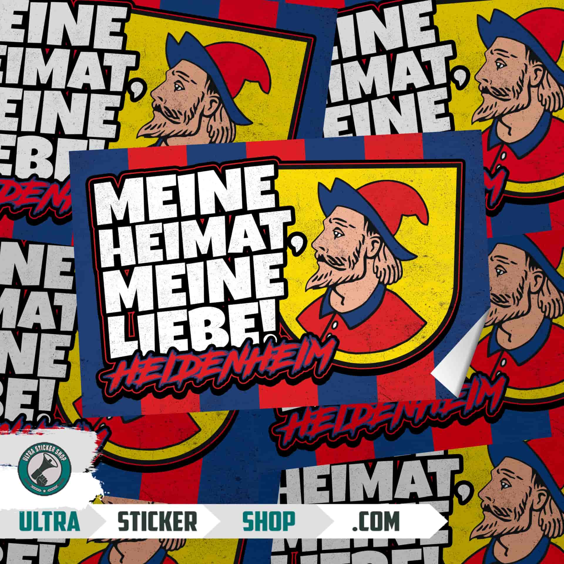 Heidenheim Meine heimat, Meine liebe Klistermærker