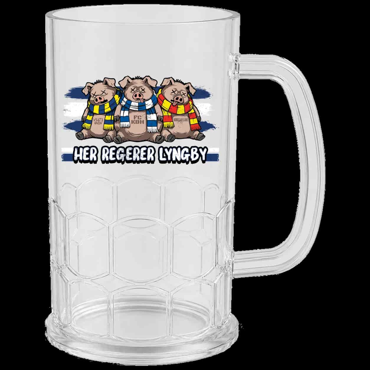 Her Regerer Lyngby Bierkrug