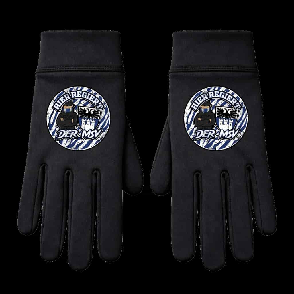 Hier regiert der MSV Handschuhe