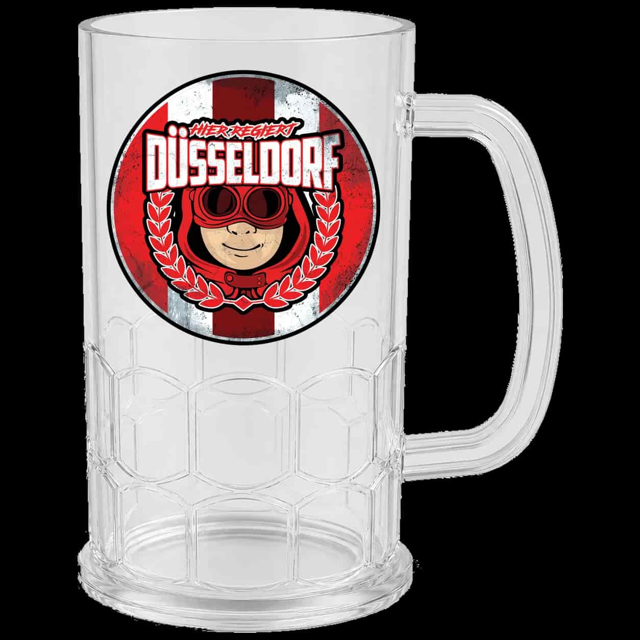 Hier regiert Düsseldorf Bierkrug