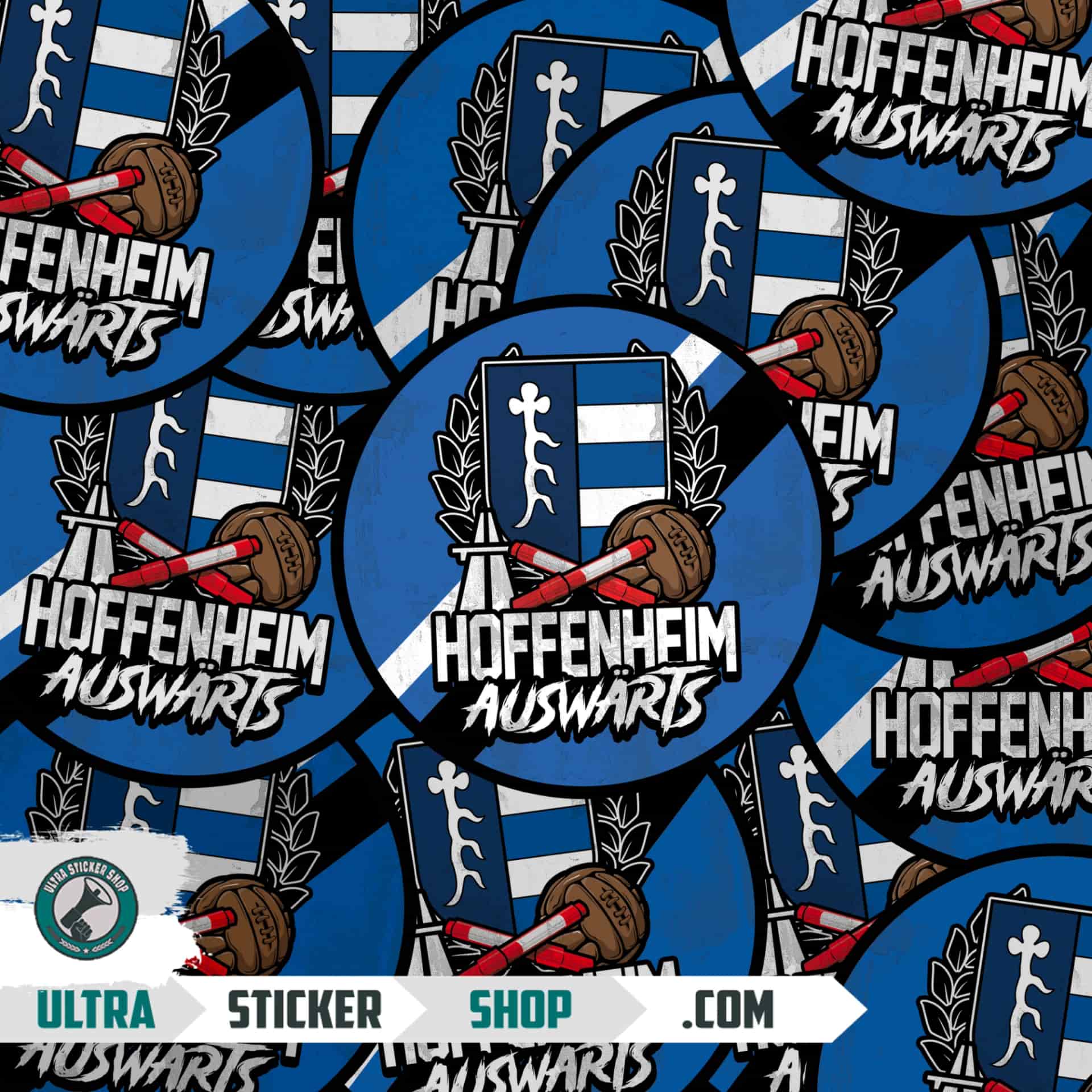 Hoffenheim Auswärts Aufkleber