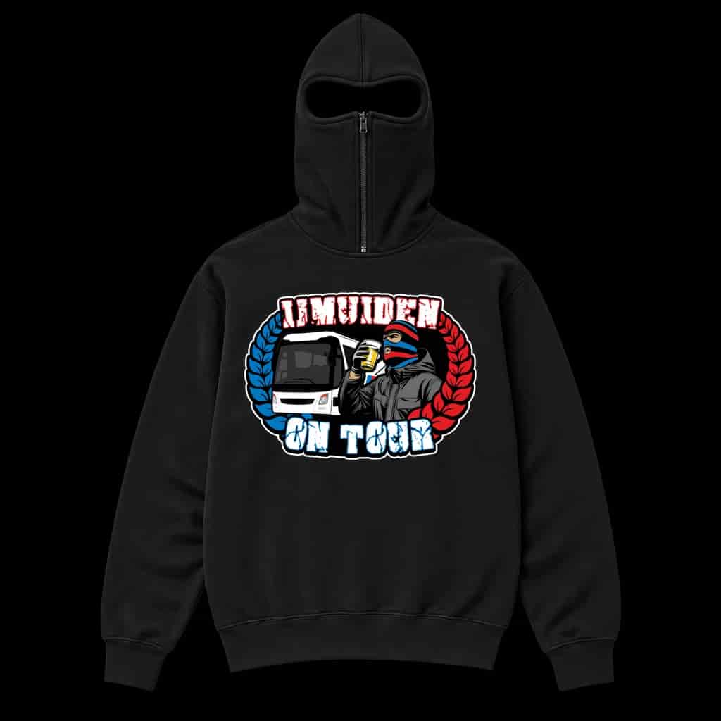 IJmuiden on tour Ninja Kapuzenpullover