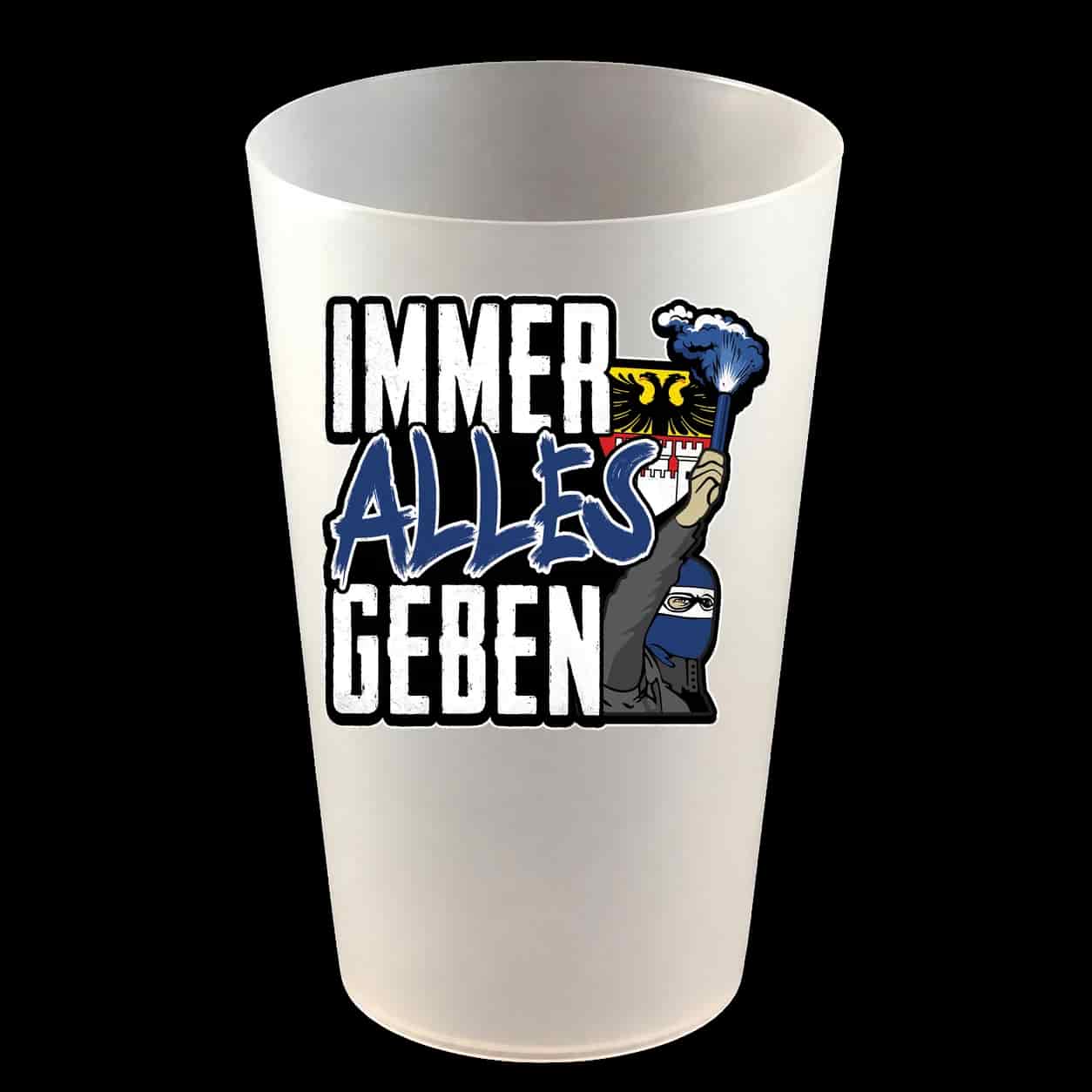 Immer alles geben Хардкап