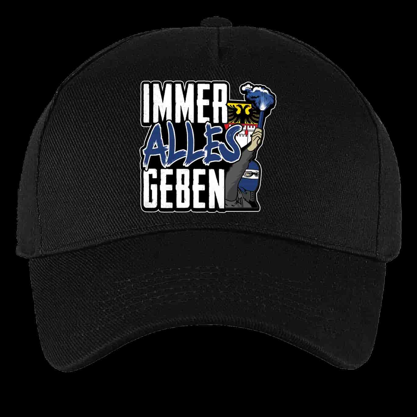 Immer alles geben Kapa
