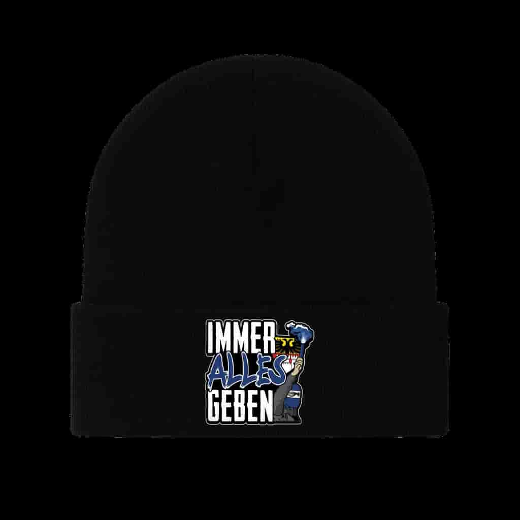 Immer alles geben Kapa