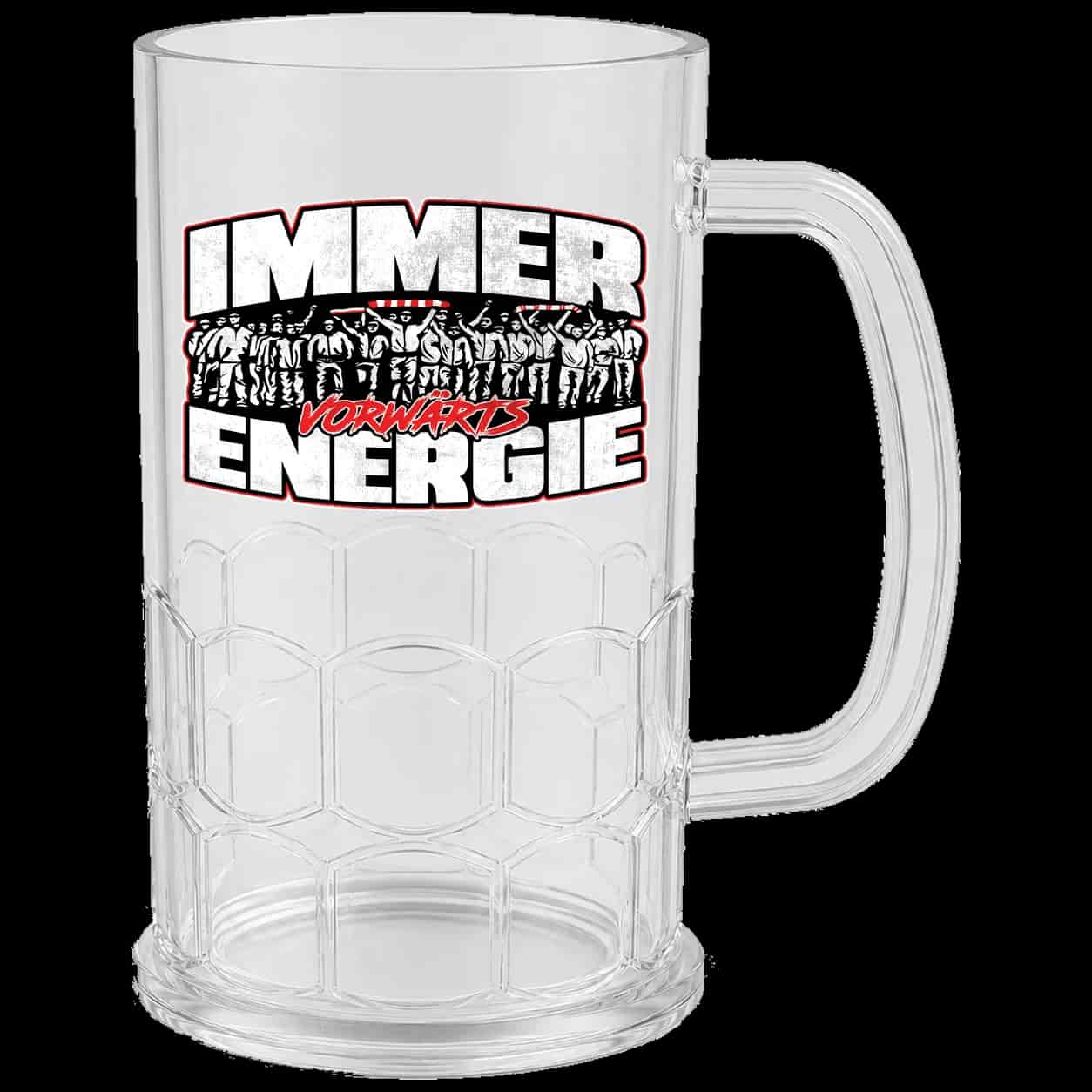 Immer vorwärts Energie Pivní hrnek