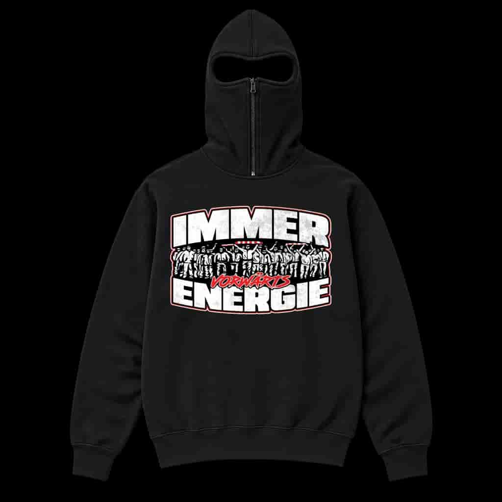 Immer vorwärts Energie Ninja Hoodie