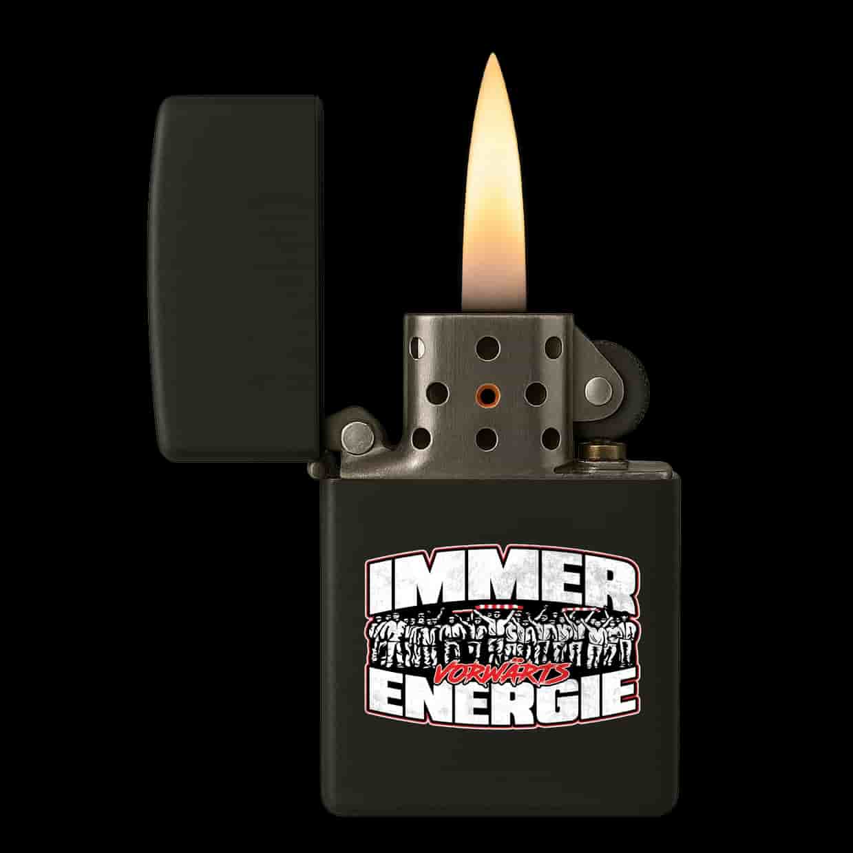 Immer vorwärts Energie Zapalovač