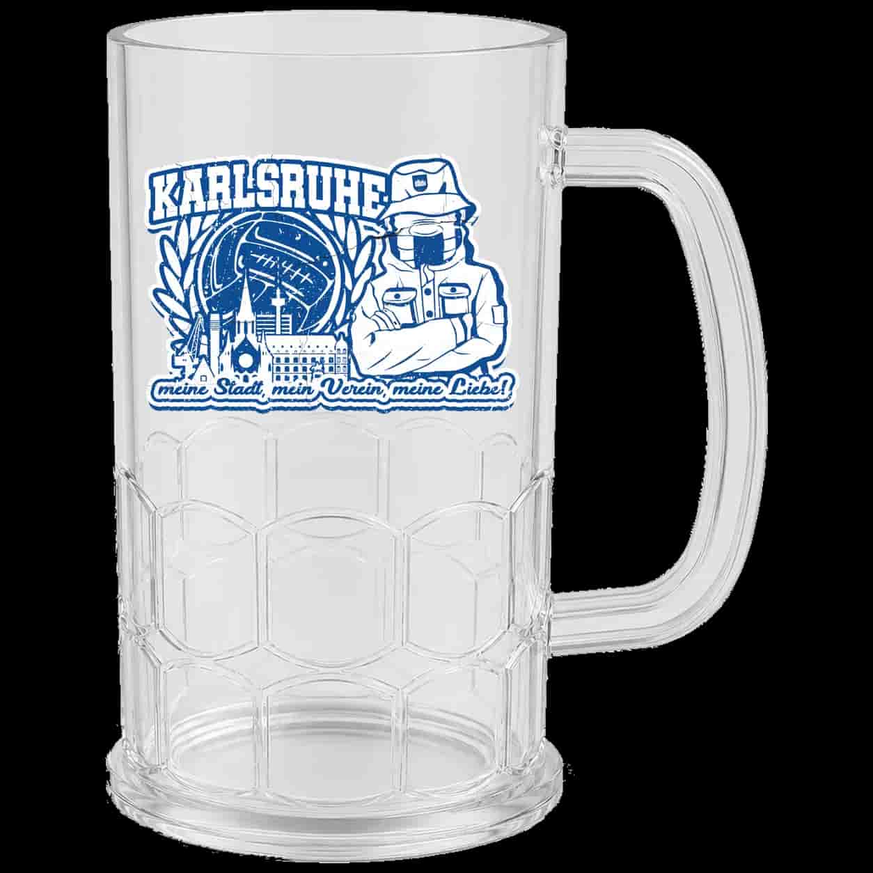 Karlsruhe – meine Stadt, mein Verein, meine Liebe Шоља за пиво