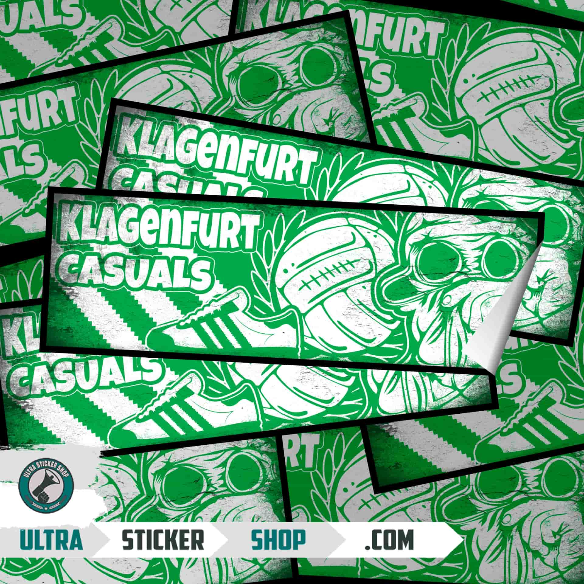Klagenfurt casuals Aufkleber