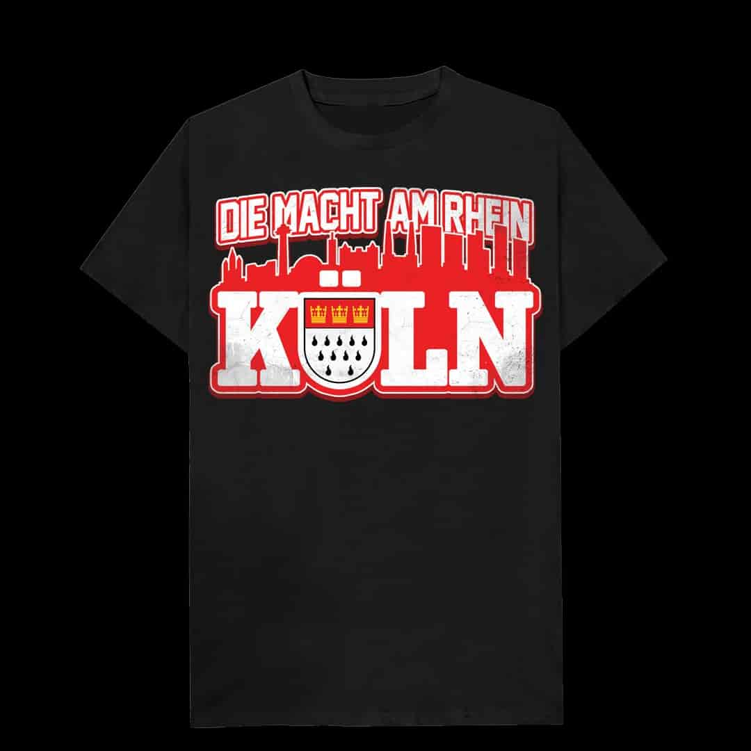 Köln die macht am rhein T-Shirt