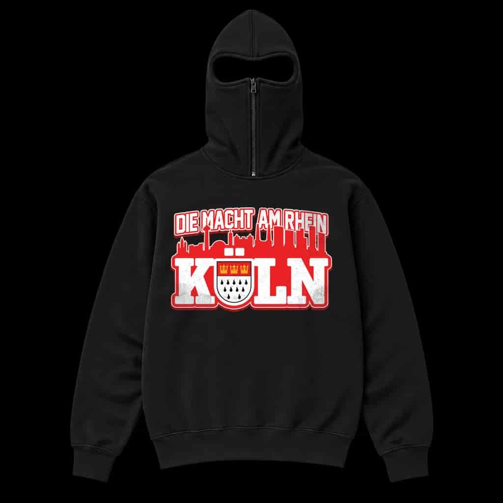 Köln die macht am rhein Ninja Hoodie