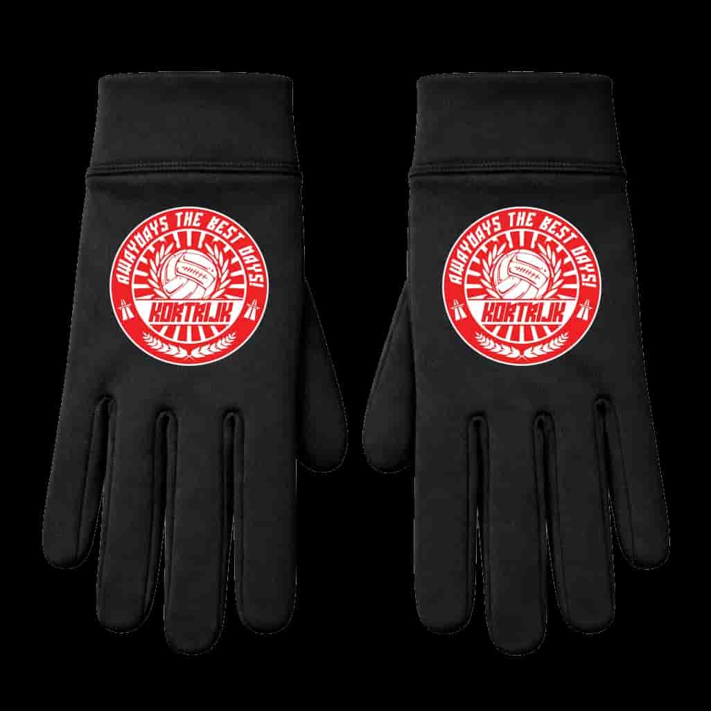 Kortrijk awaydays the best days Handschoenen