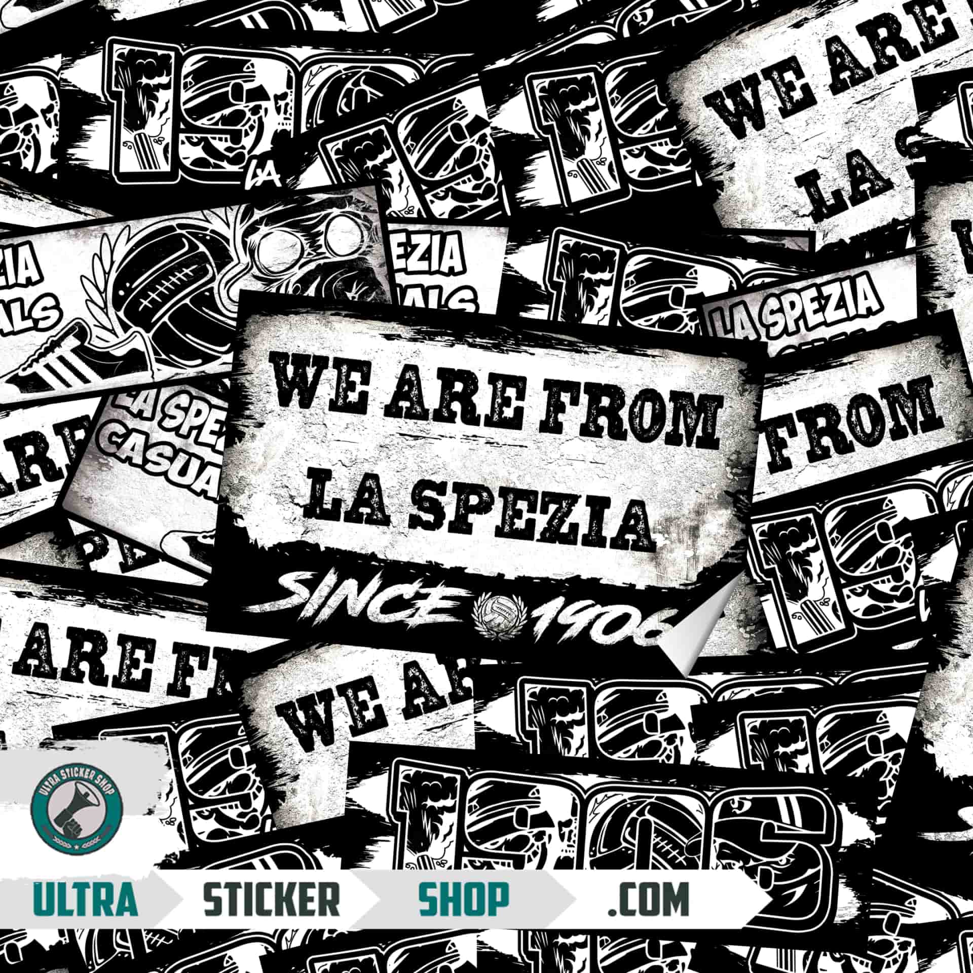 La Spezia Aufkleber-Mix