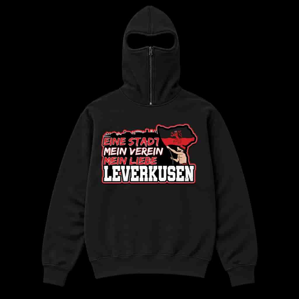 Leverkusen 1904, eine stadt, mein verein, mein liebe Sudadera Ninja