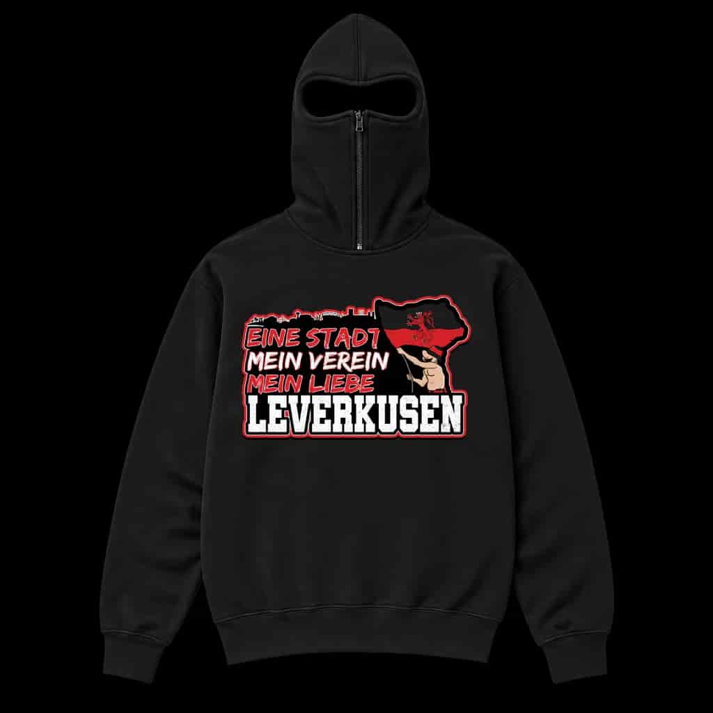 Leverkusen 1904, eine stadt, mein verein, mein liebe Sudadera Ninja