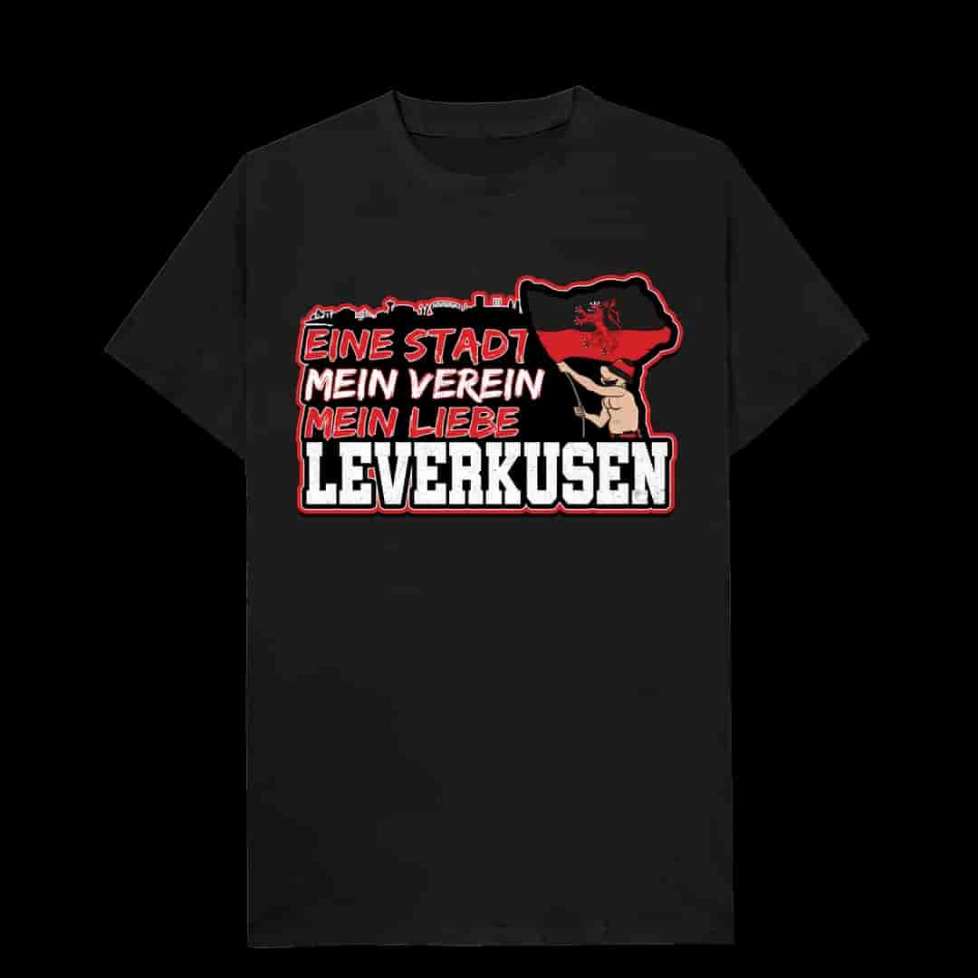 Leverkusen 1904, eine stadt, mein verein, mein liebe Tričko