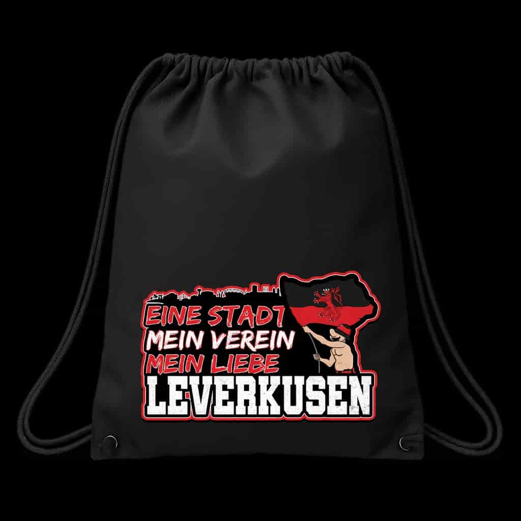 Leverkusen 1904, eine stadt, mein verein, mein liebe Taška na záda