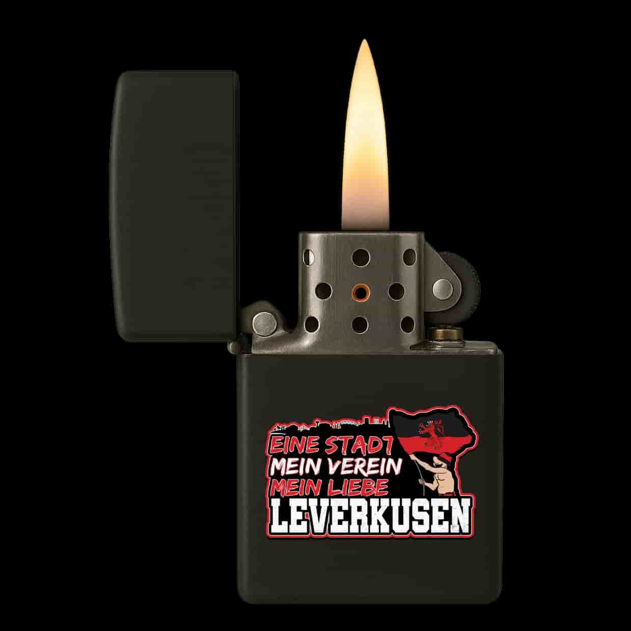 Leverkusen 1904, eine stadt, mein verein, mein liebe Zapalovač