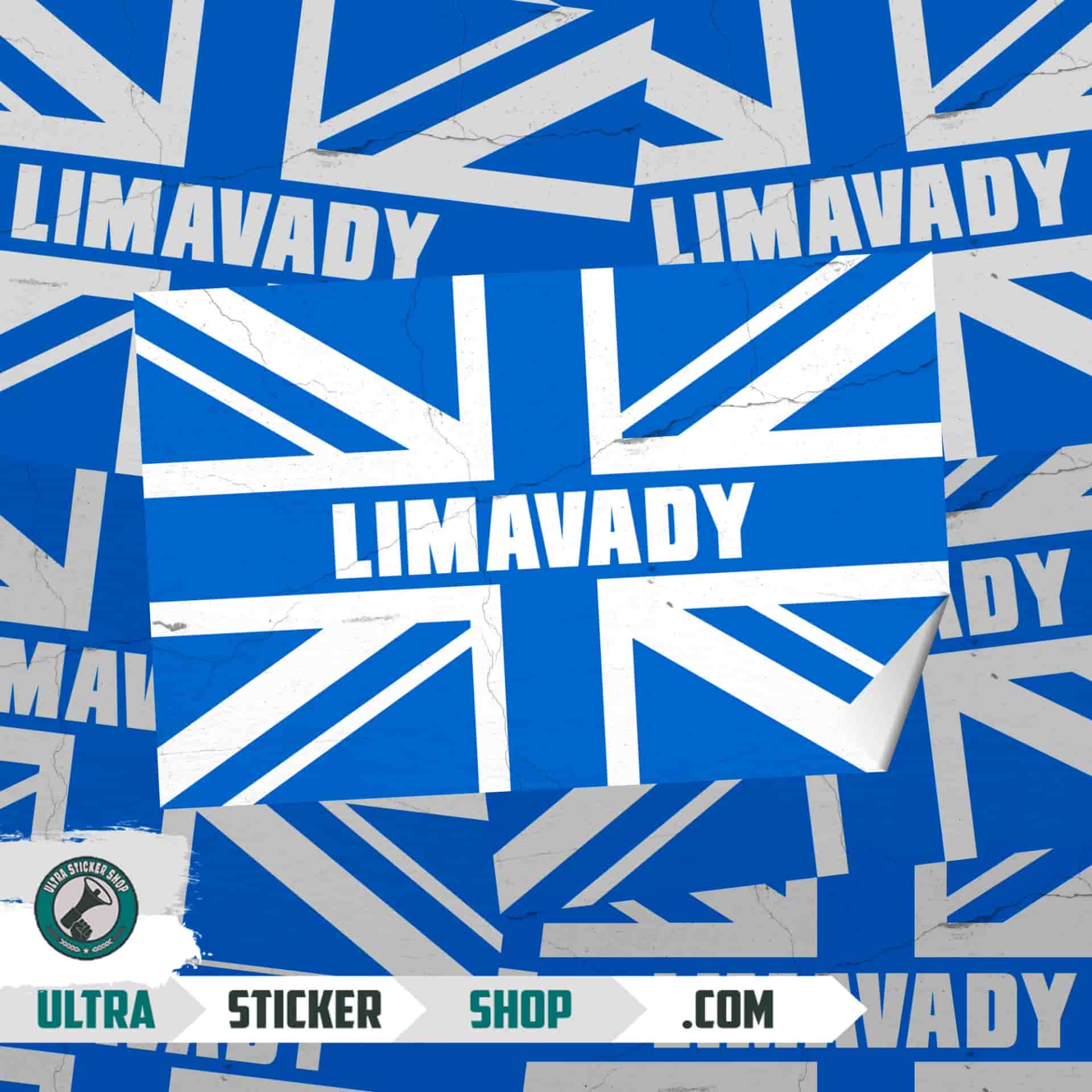 Limavady Union Jack Naklejki
