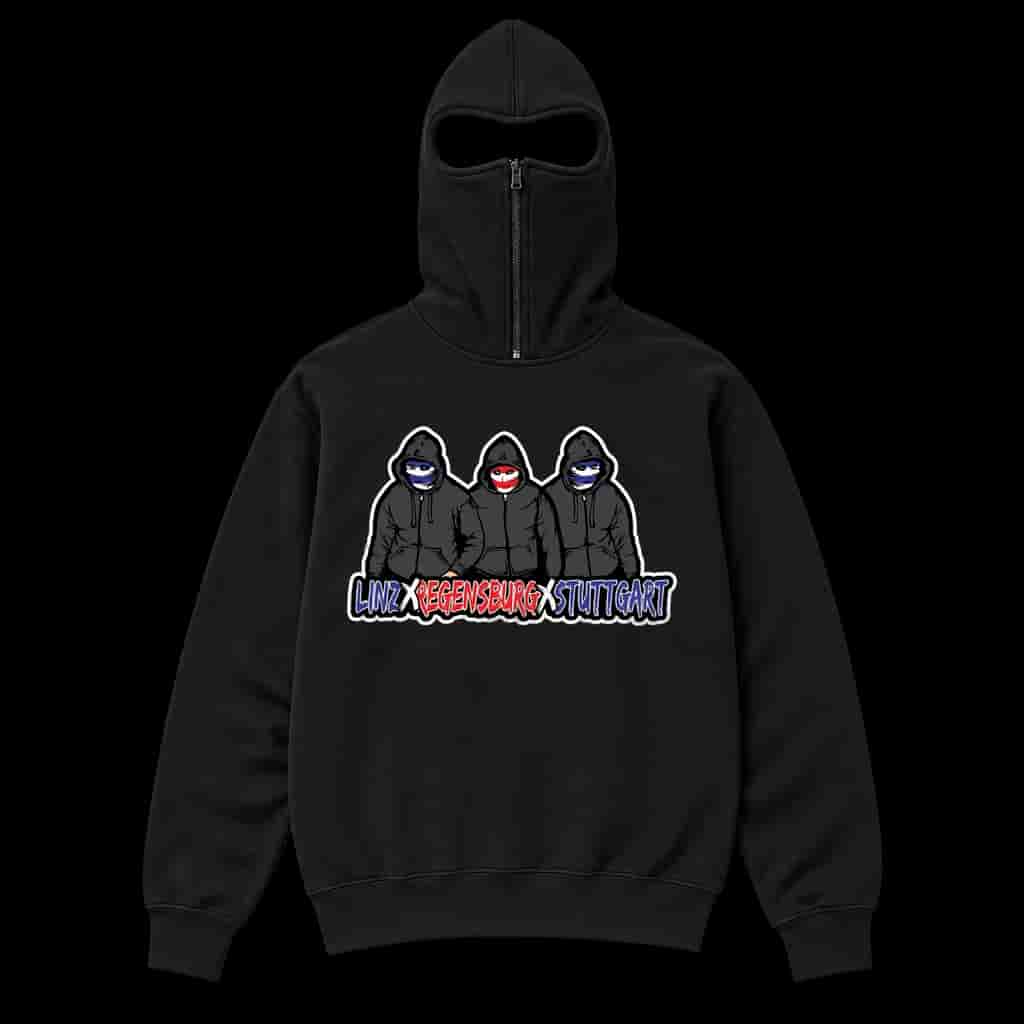 Linz X Regensburg x Stuttgart Ninja Hoodie