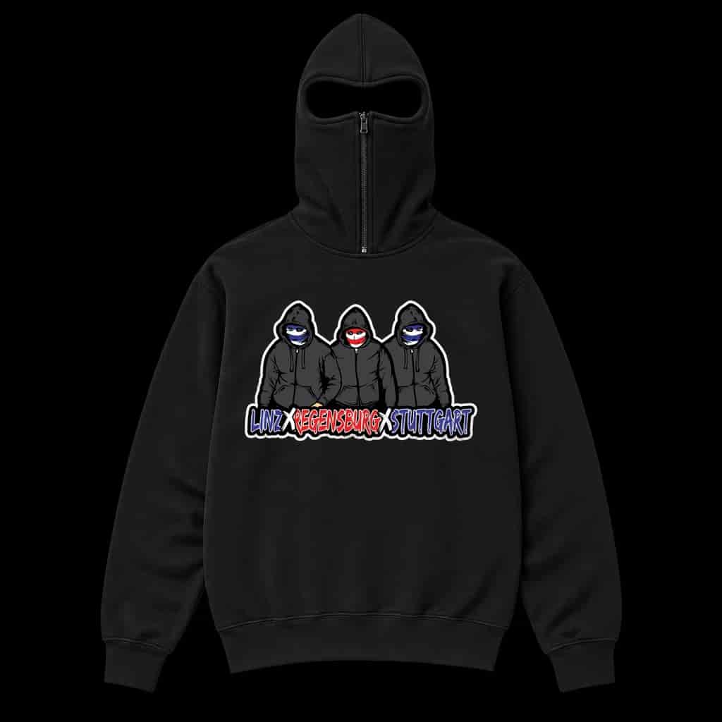 Linz X Regensburg x Stuttgart Ninja Hoodie