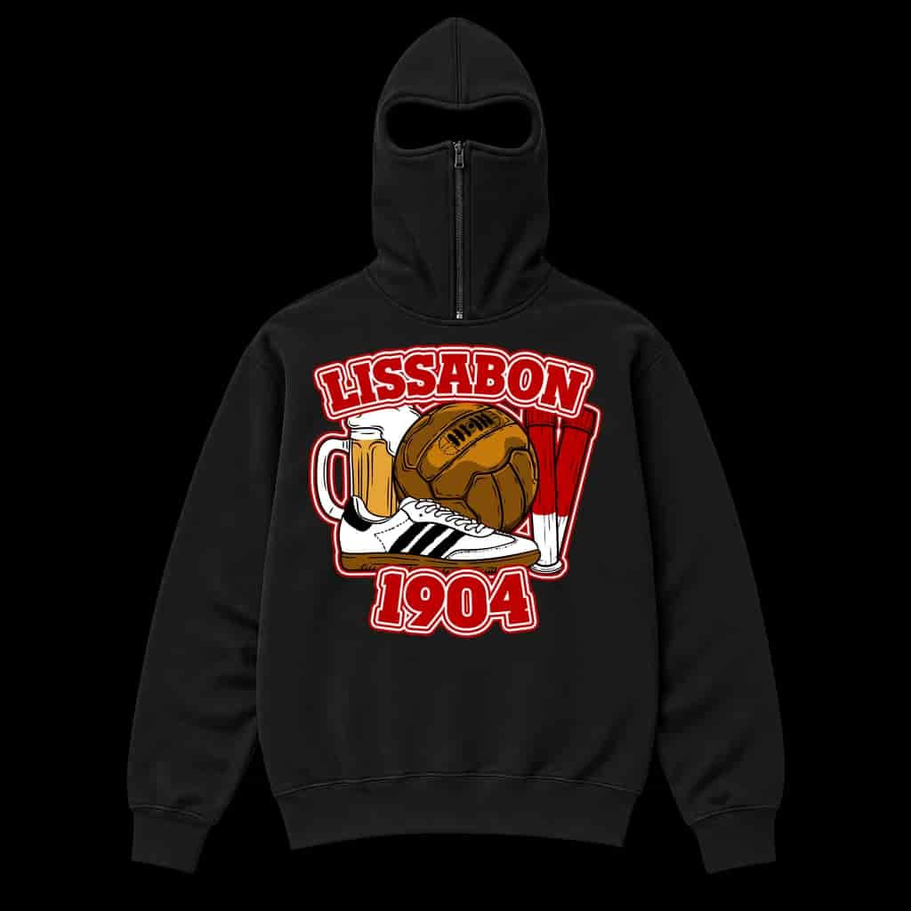 Lissabon 1904 Ninja Kapuzenpullover