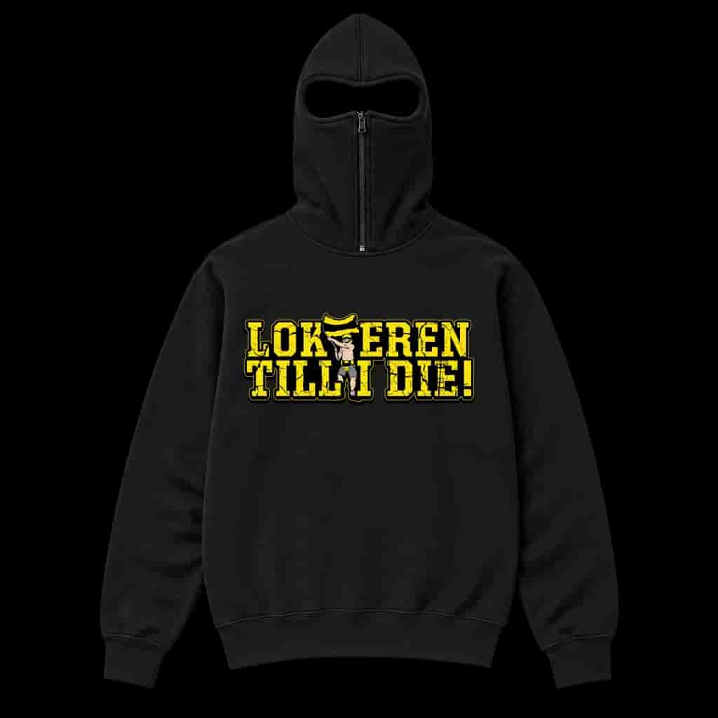 Lokeren till I Die Ninja Hoodie