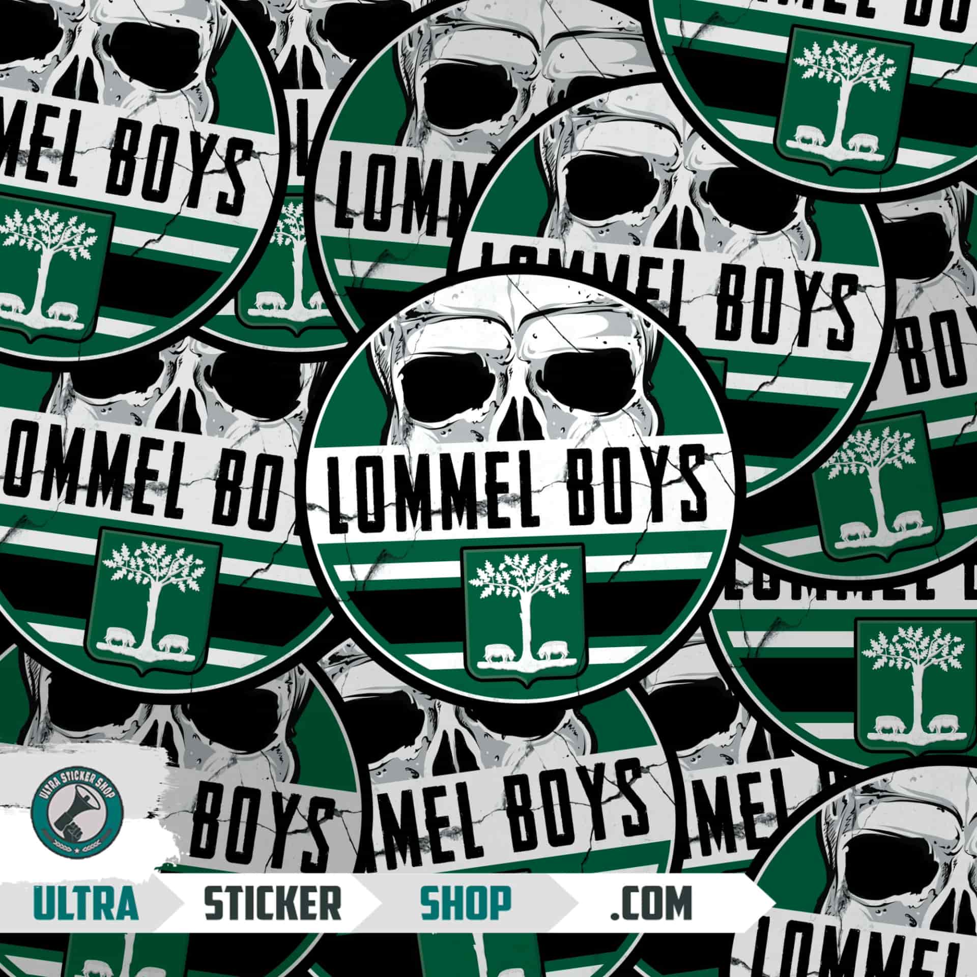 Lommel boys Stickers