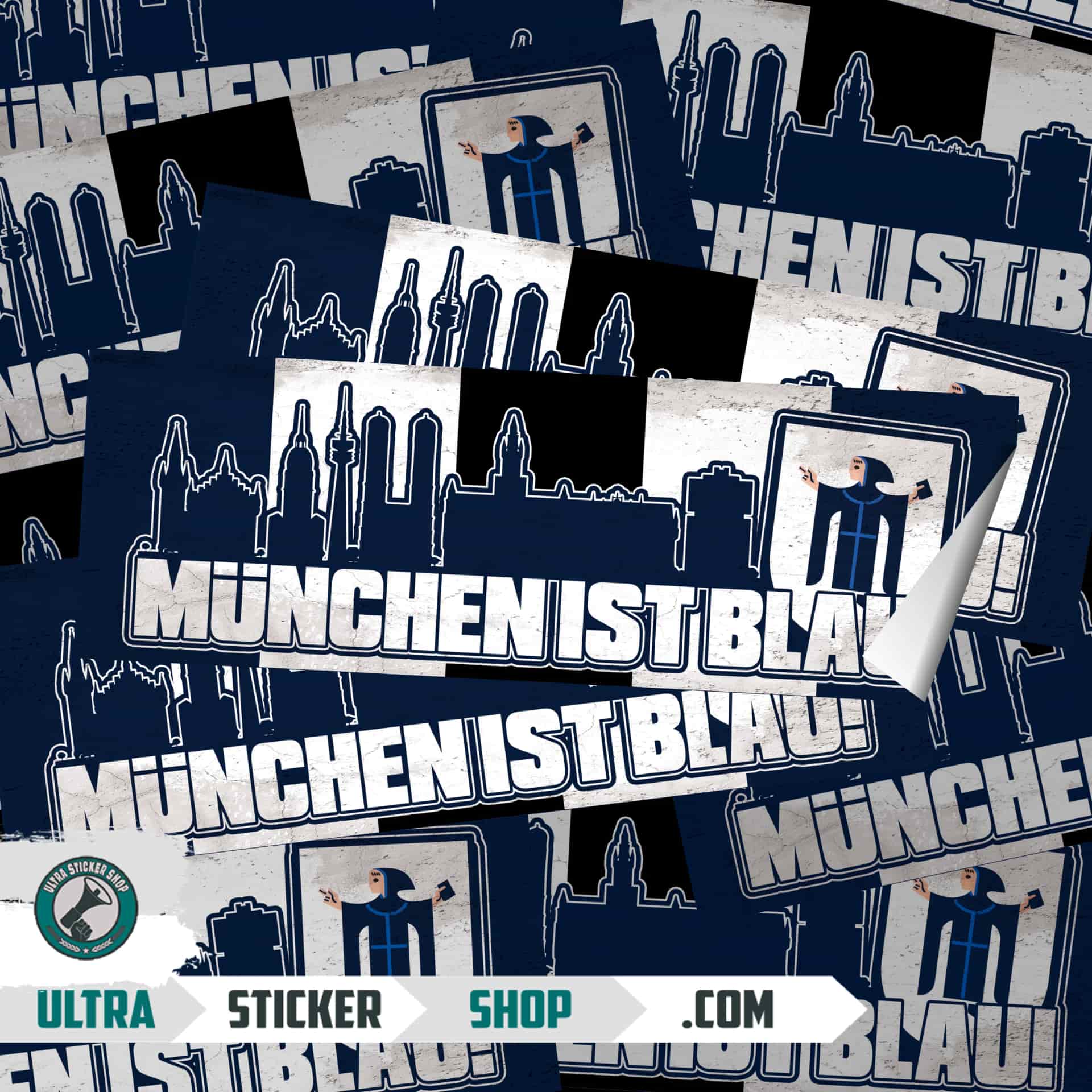 München ist Blau! Nalepnice