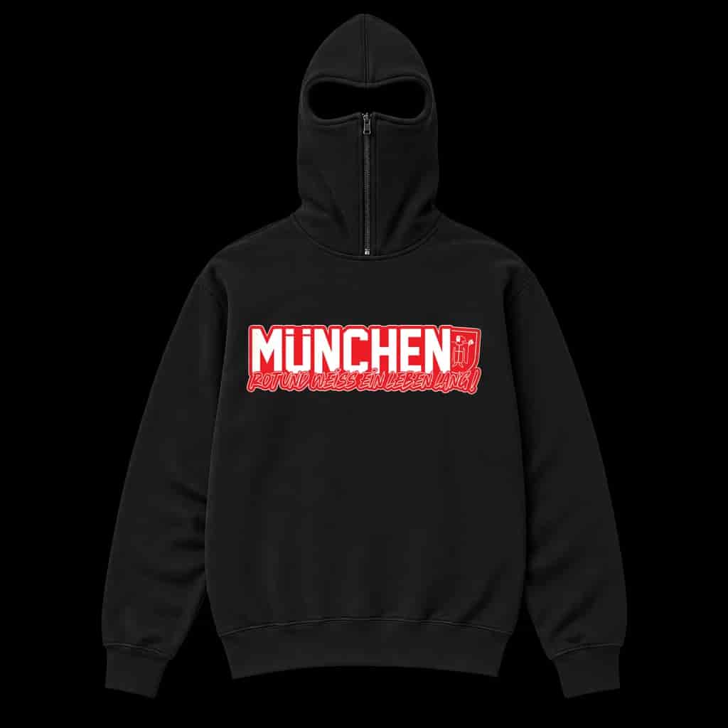 München, rot und weiss ein leben lang Ninja Hoodie