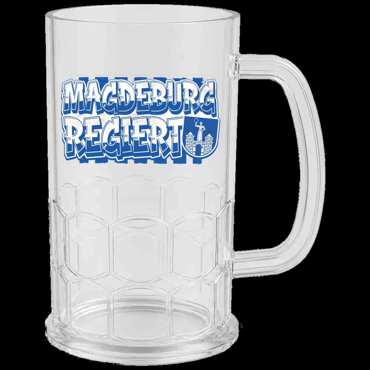 Magdeburg regiert Pivní hrnek