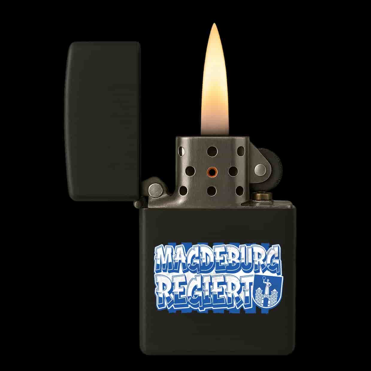Magdeburg regiert Zapalovač