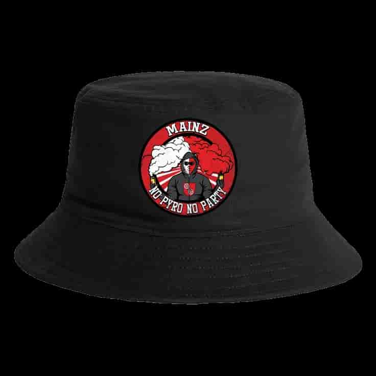 Mainz no pyro no party Cappello a secchiello
